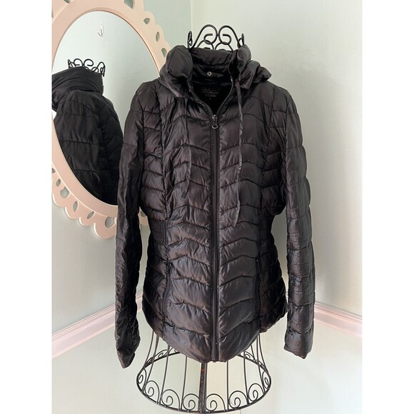 a.n.a Coat Small A New Approach Packable Premium Down Women's Coat Black S - Picture 1 of 7